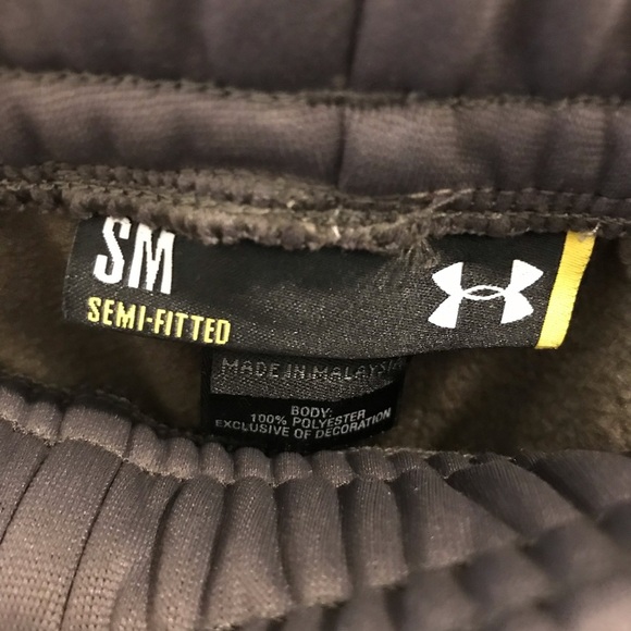 Under Armour Gray Pink Sweatpants small - Picture 6 of 6